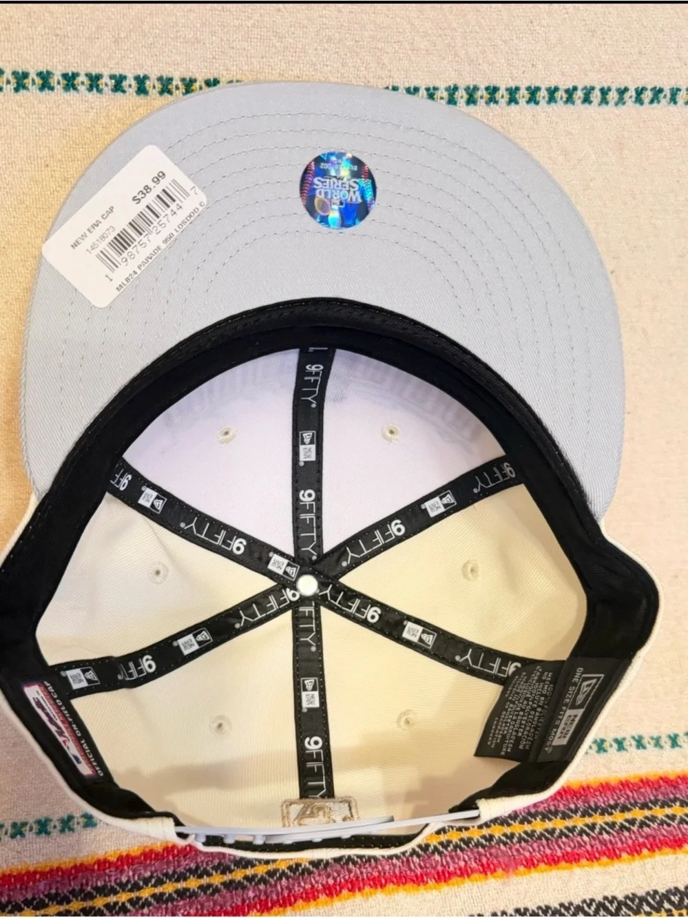 Los Angeles Dodgers 2024 World Series Champions Parade 9Fifty SnapBack Hat NEW